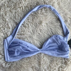 Norma Kamali Bill Ruched Bikini Top